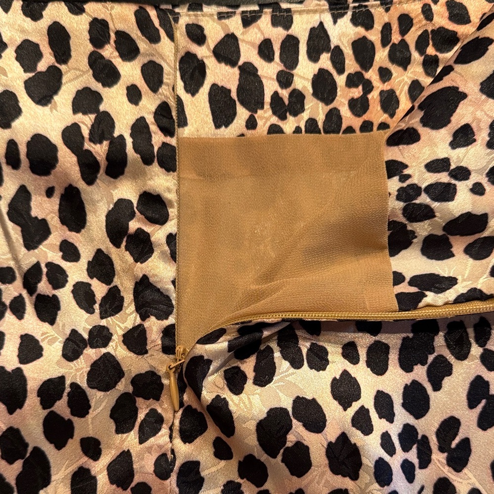 Princess Polly Black and Tan Mini Skirt - Picture 4 of 5